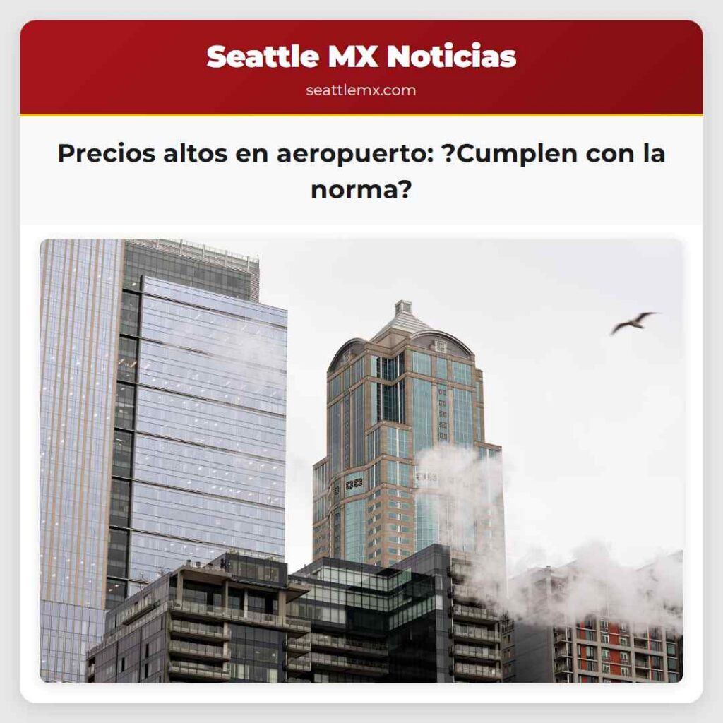 Precios altos en aeropuerto: ?Cumplen con la