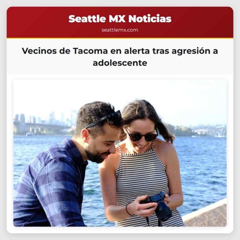 Vecinos de Tacoma en alerta tras agresión a adolescente