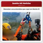 Rescatan excursionista que cayó en Monte Si