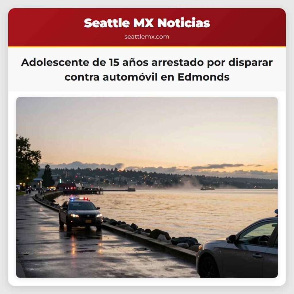 Adolescente de 15 años arrestado por disparar