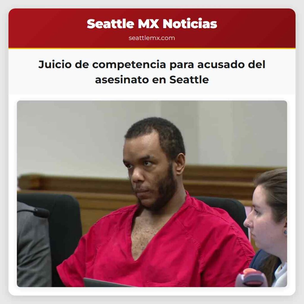 Juicio de competencia para acusado del asesinato