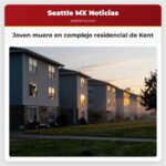 Joven muere en complejo residencial de Kent