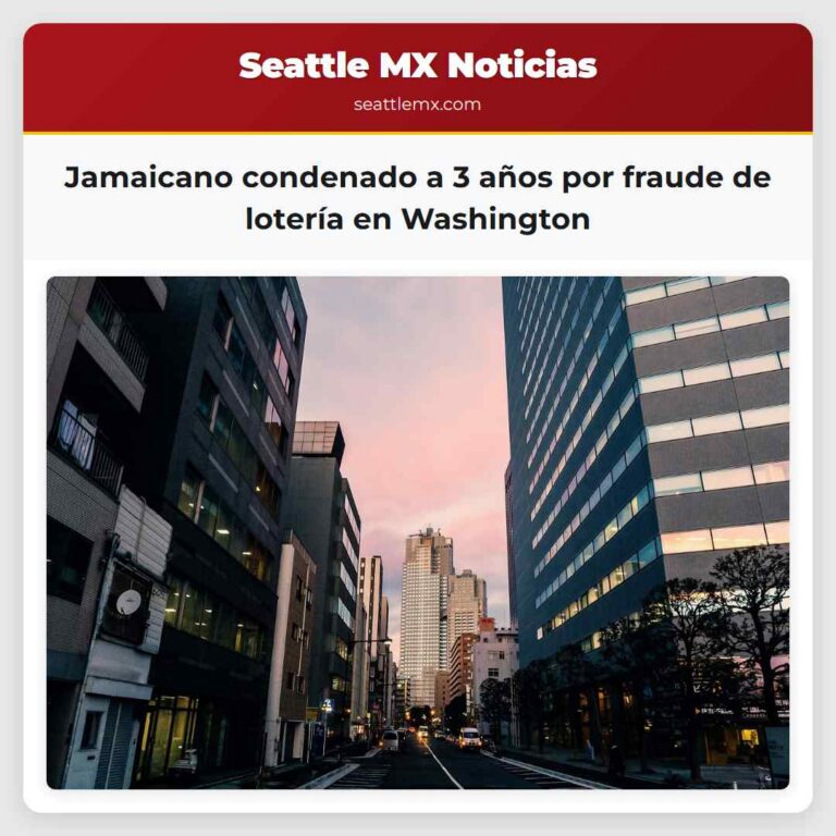Jamaicano condenado a 3 años por fraude de lotería en Washington