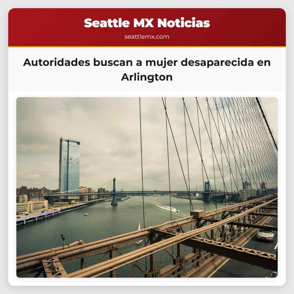 Autoridades buscan a mujer desaparecida en