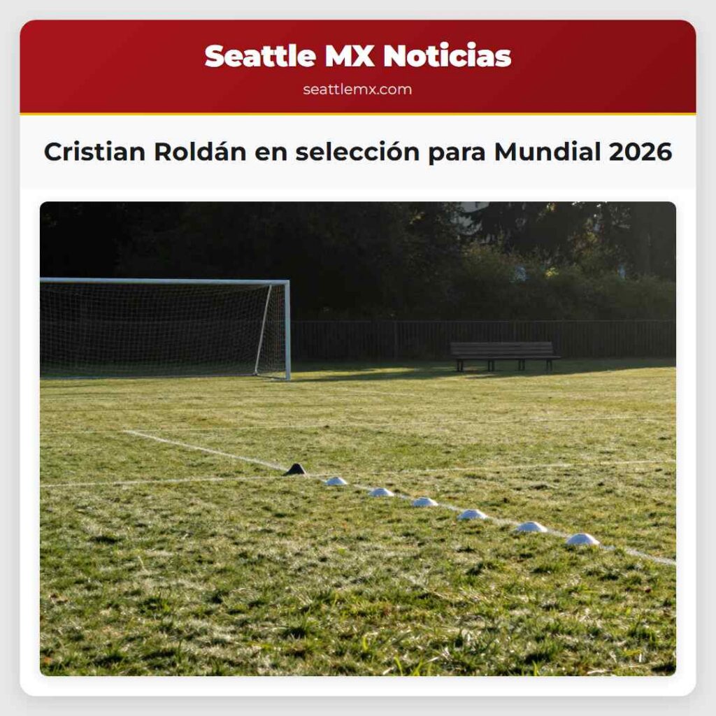 Cristian Roldán en selección para Mundial 2026
