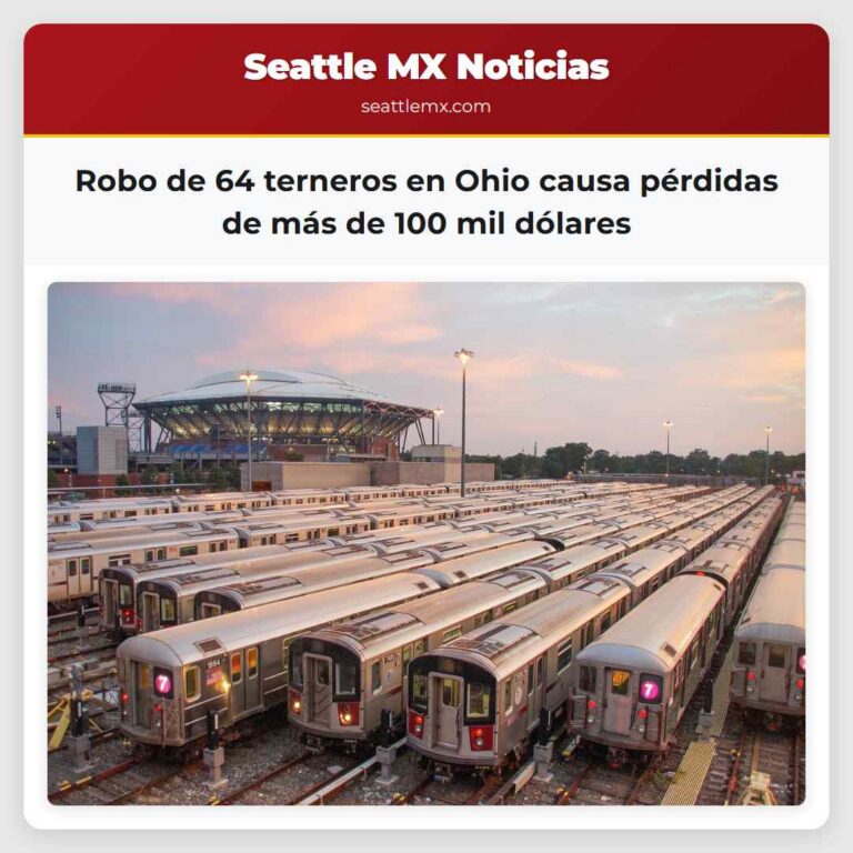 Robo de 64 terneros en Ohio causa pérdidas de más de 100 mil dólares