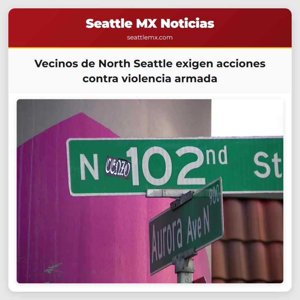 Vecinos de North Seattle exigen acciones contra