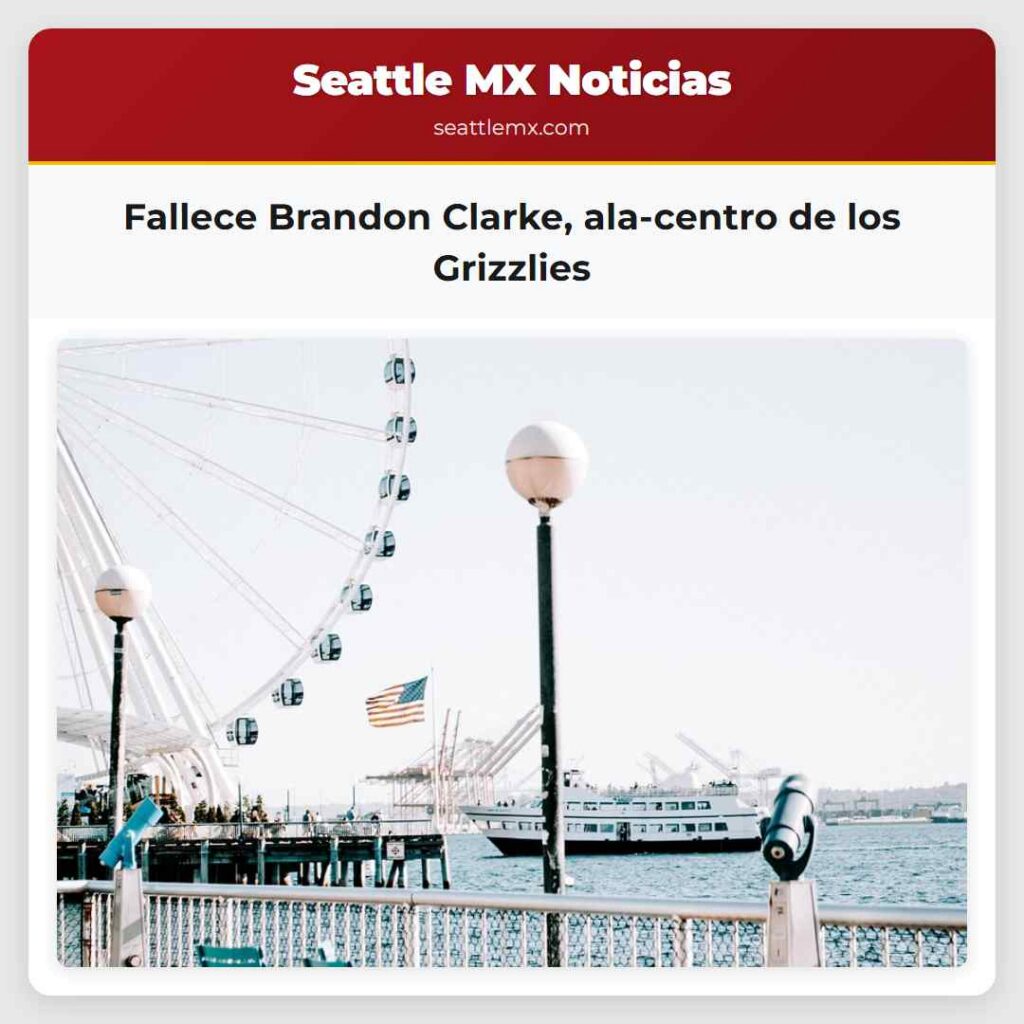 Fallece Brandon Clarke, ala-centro de los