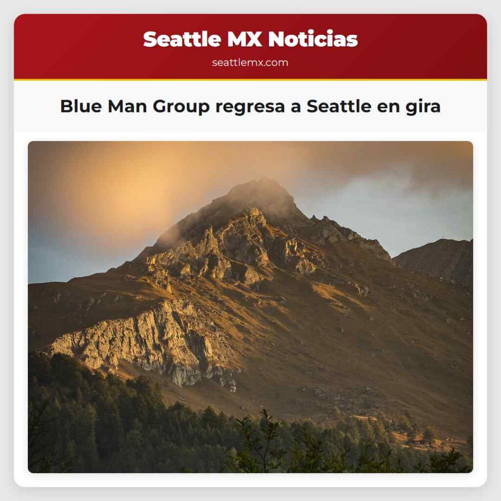 Blue Man Group regresa a Seattle en gira