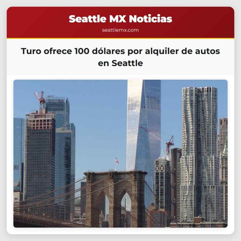Turo ofrece 100 dólares por alquiler de autos en Seattle