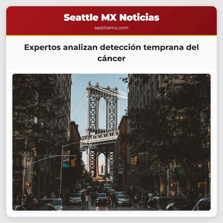 Expertos analizan detección temprana del cáncer