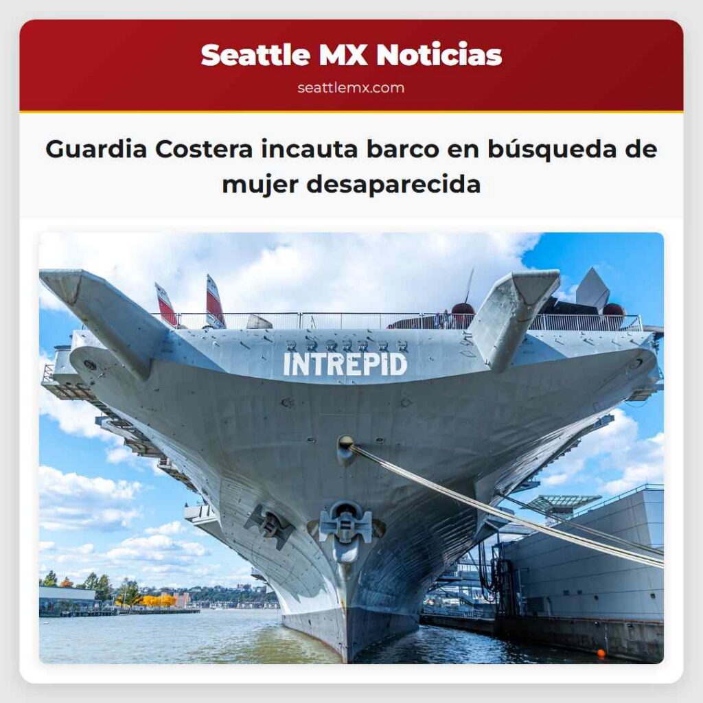 Guardia Costera incauta barco en búsqueda de