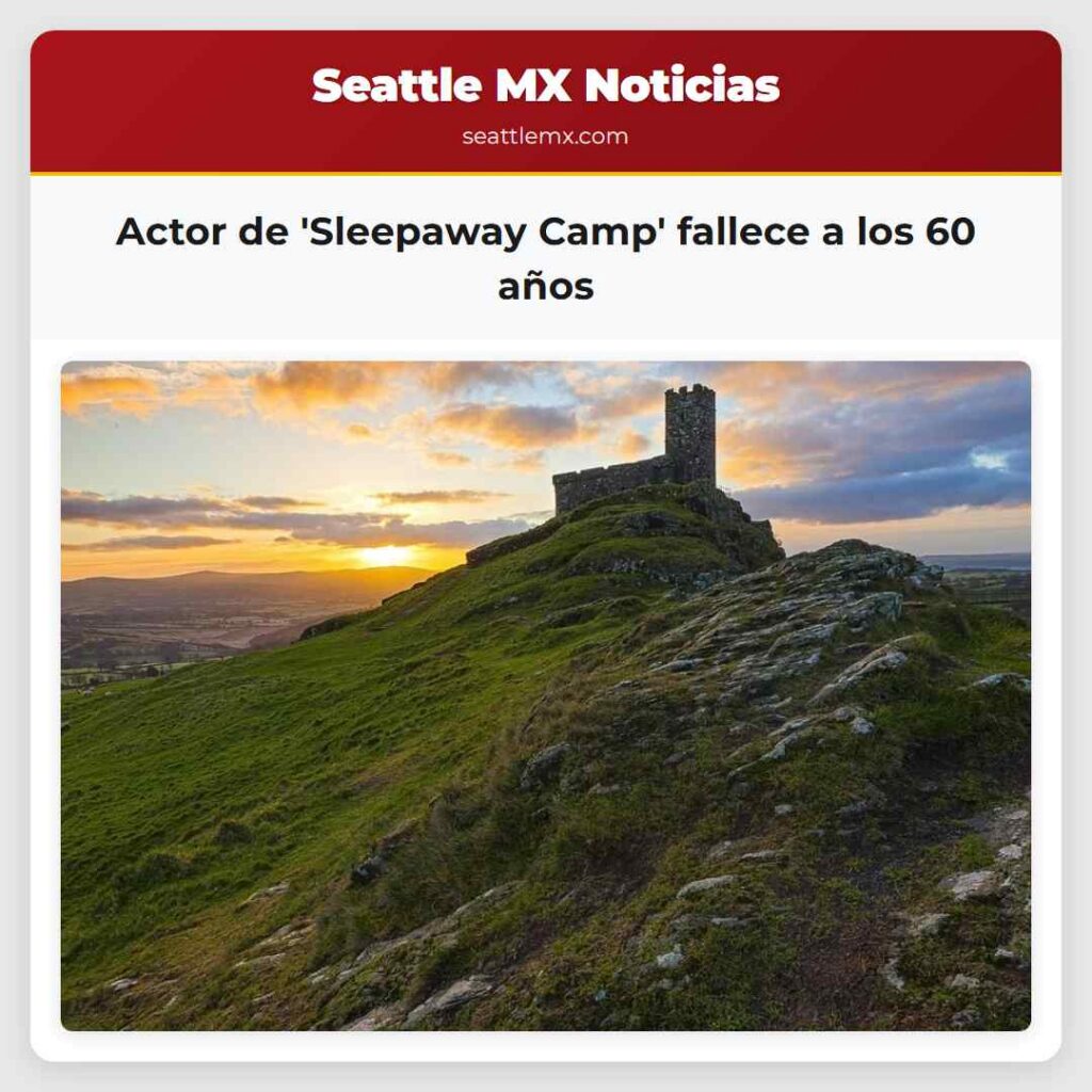 Actor de 'Sleepaway Camp' fallece a los 60 años