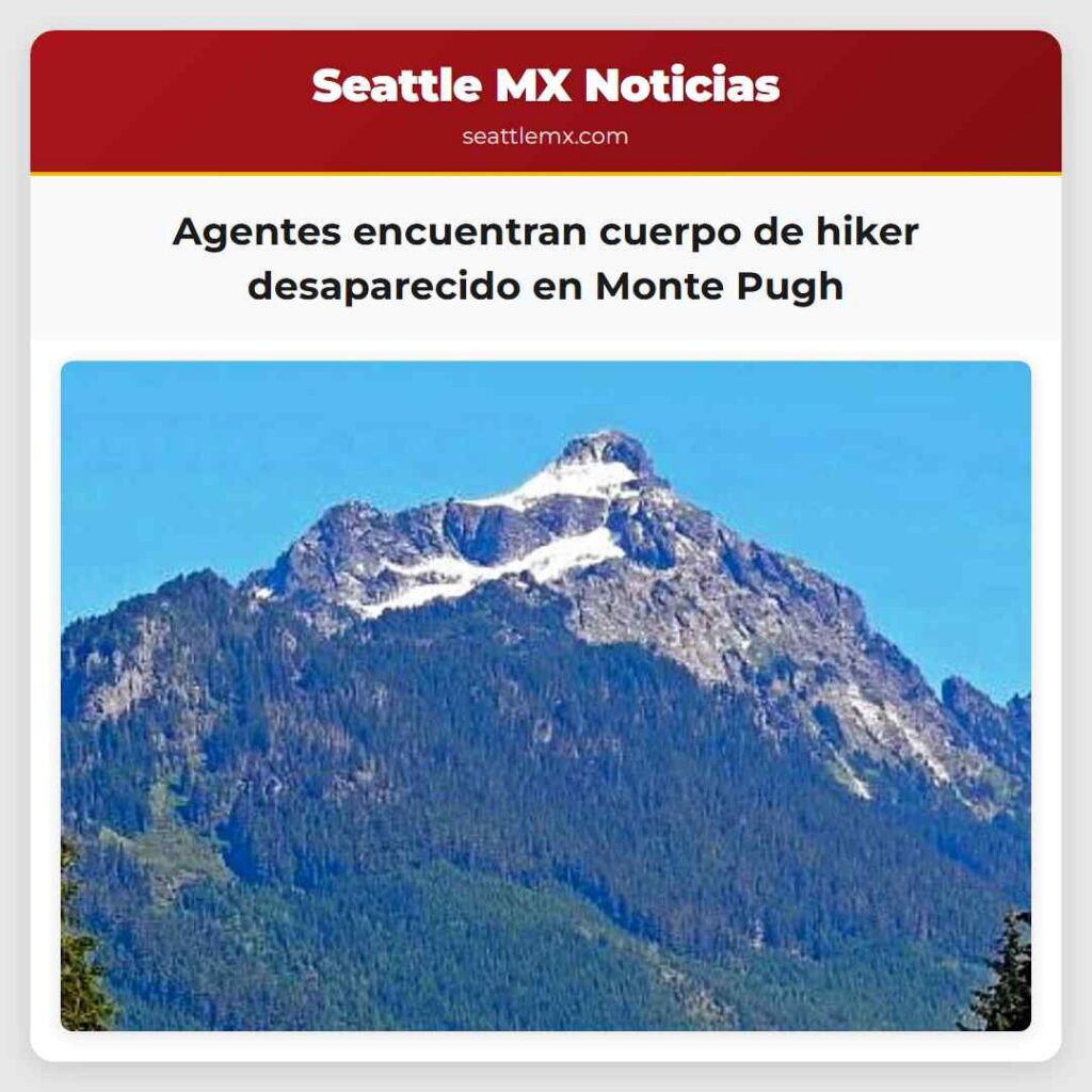Agentes encuentran cuerpo de hiker desaparecido
