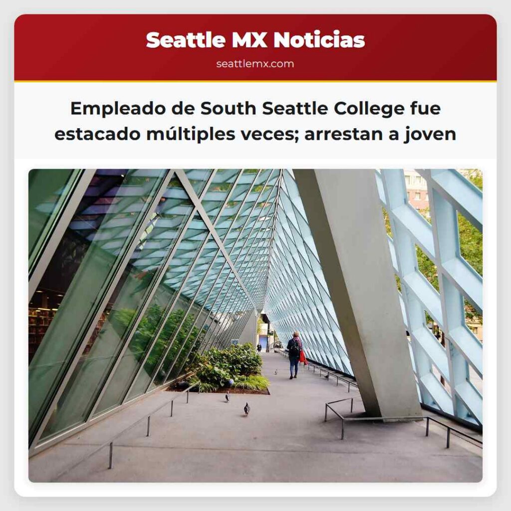 Empleado de South Seattle College fue estacado