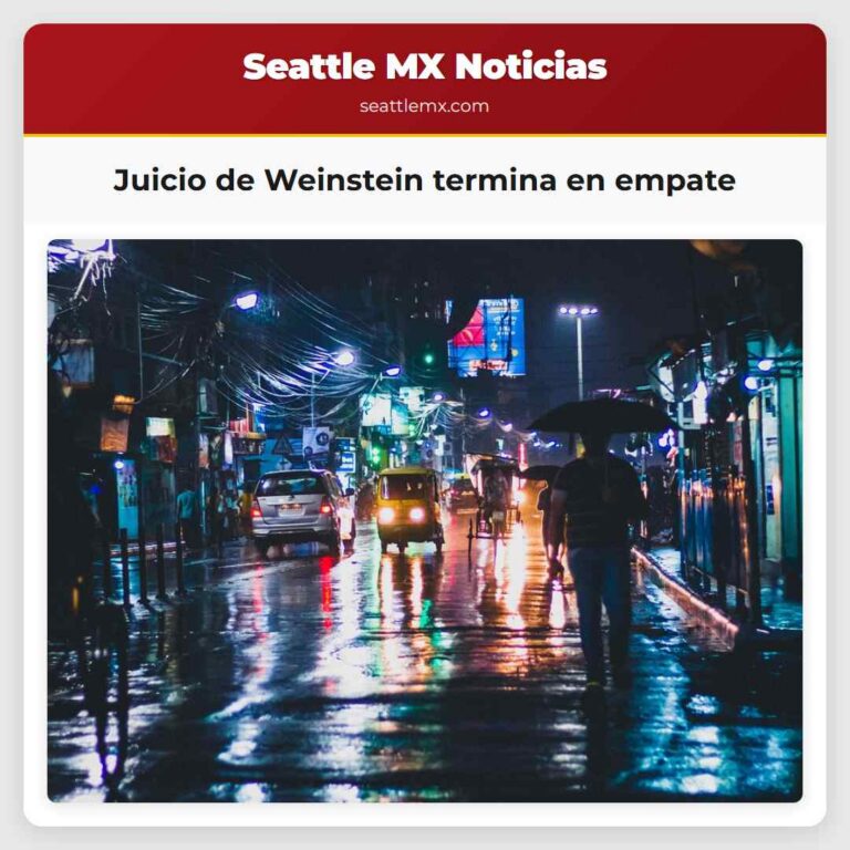 Juicio de Weinstein termina en empate