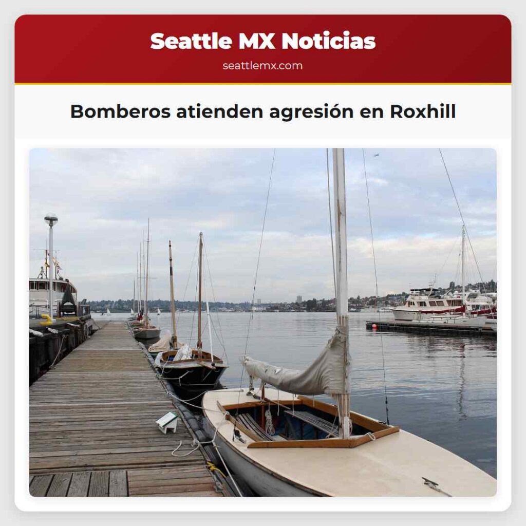 Bomberos atienden agresión en Roxhill