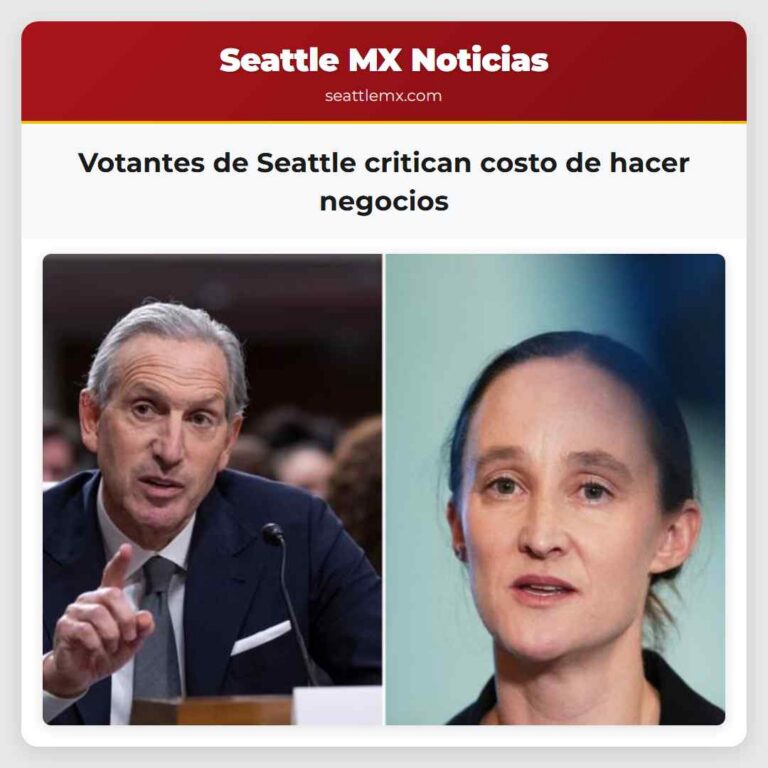Votantes de Seattle critican costo de hacer negocios