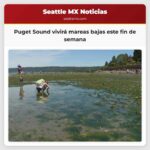 Puget Sound vivirá mareas bajas este fin de semana