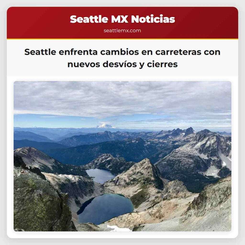 Seattle enfrenta cambios en carreteras con nuevos