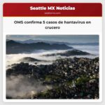 OMS confirma 5 casos de hantavirus en crucero