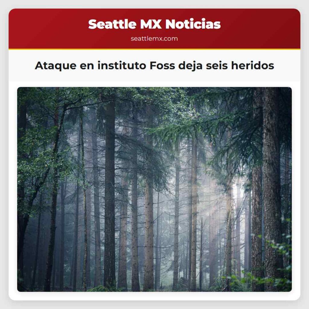 Ataque en instituto Foss deja seis heridos