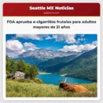FDA aprueba e-cigarrillos frutales para adultos mayores de 21 años