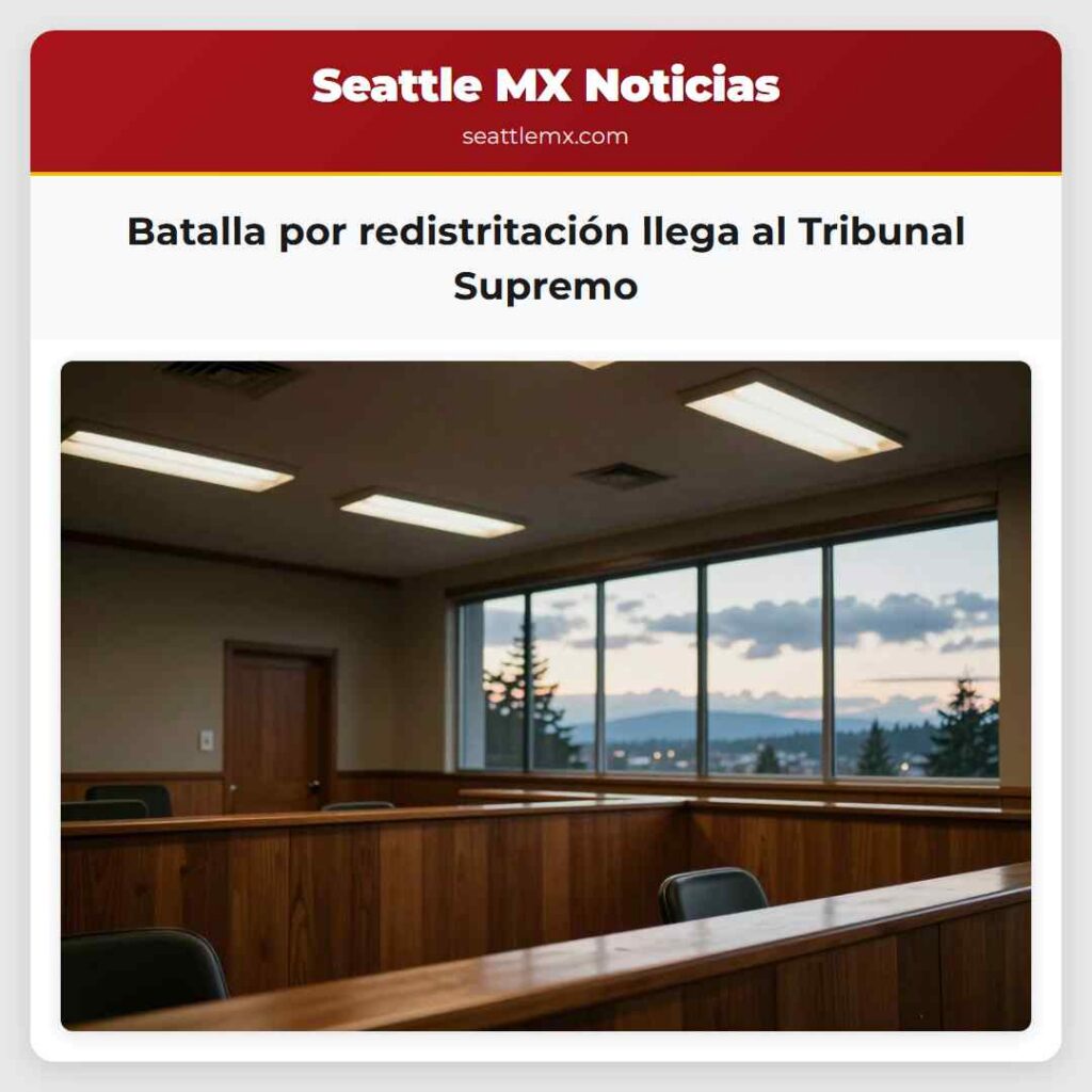 Batalla por redistritación llega al Tribunal