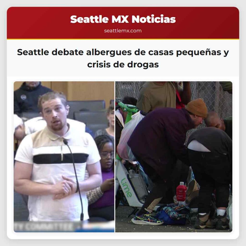 Seattle debate albergues de casas pequeñas y