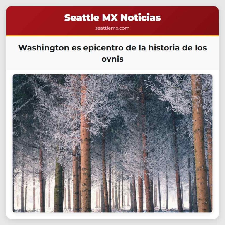 Washington es epicentro de la historia de los ovnis