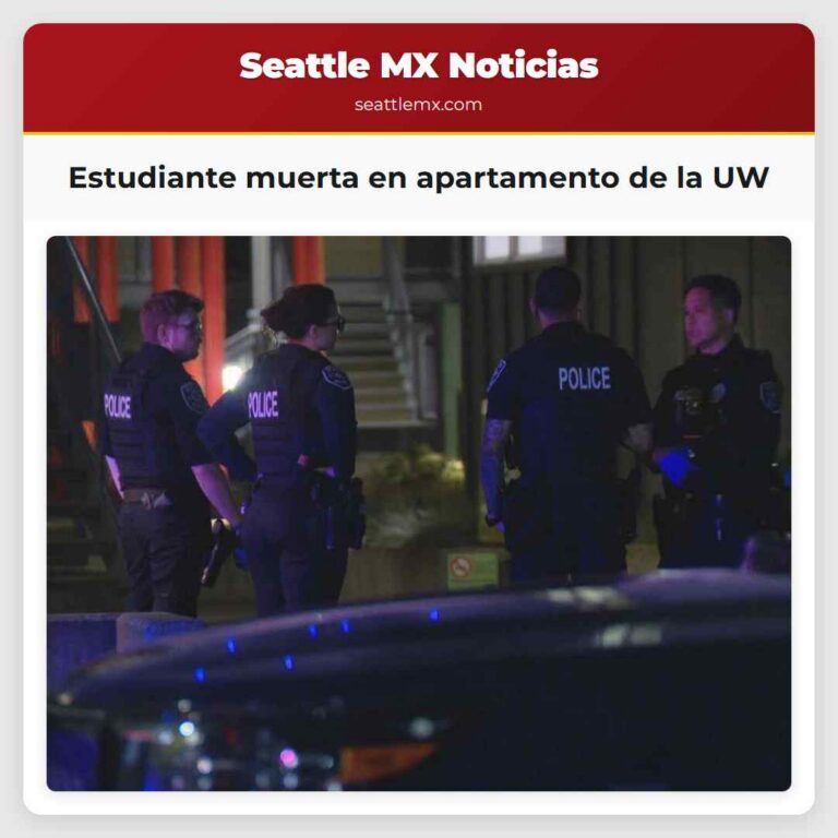 Estudiante muerta en apartamento de la UW