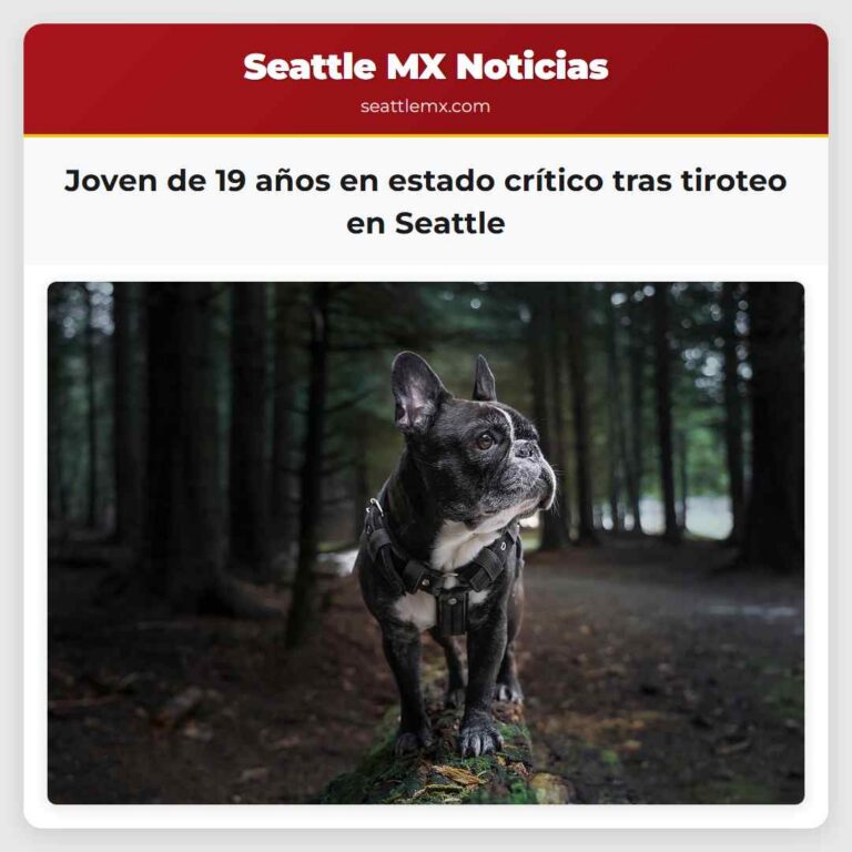 Joven de 19 años en estado crítico tras tiroteo en Seattle