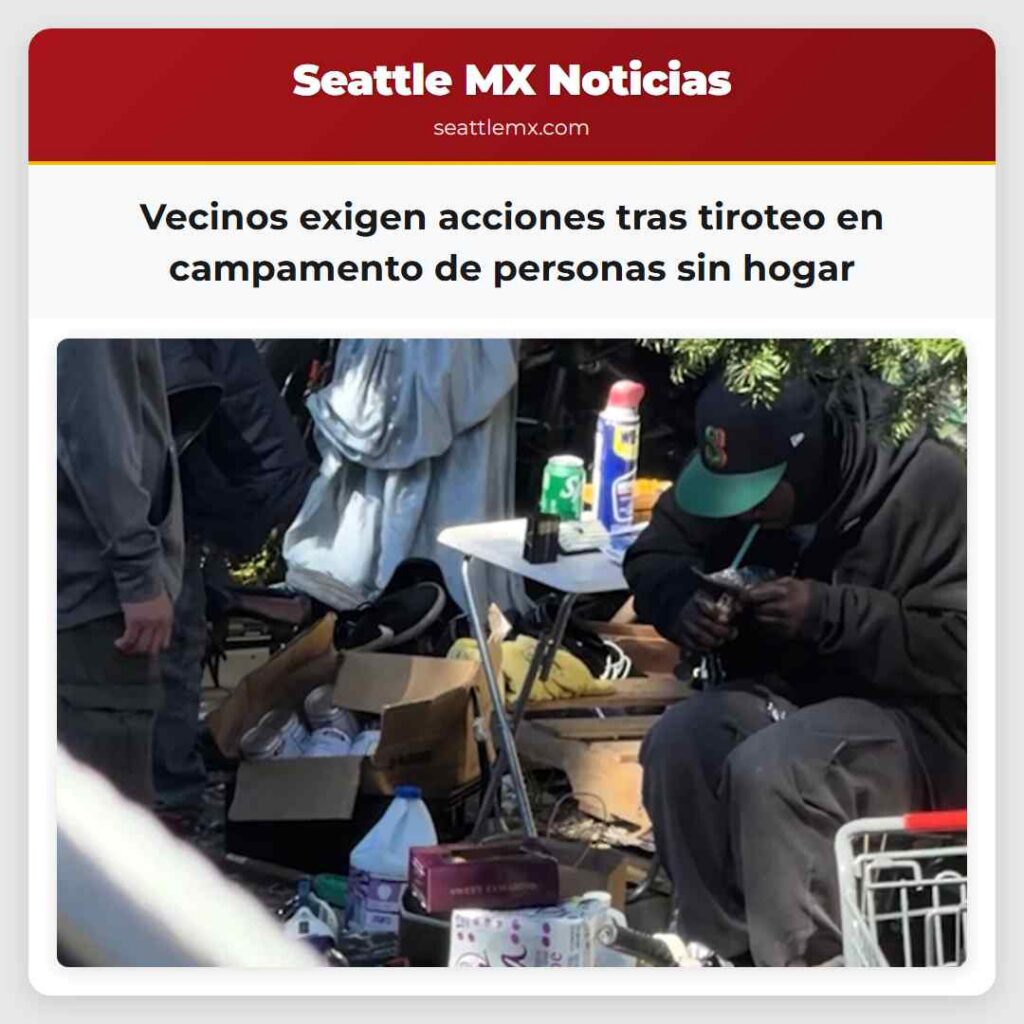 Vecinos exigen acciones tras tiroteo en