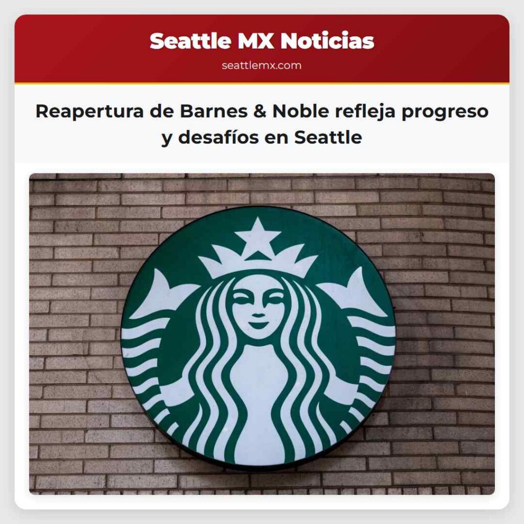 Reapertura de Barnes & Noble refleja progreso y
