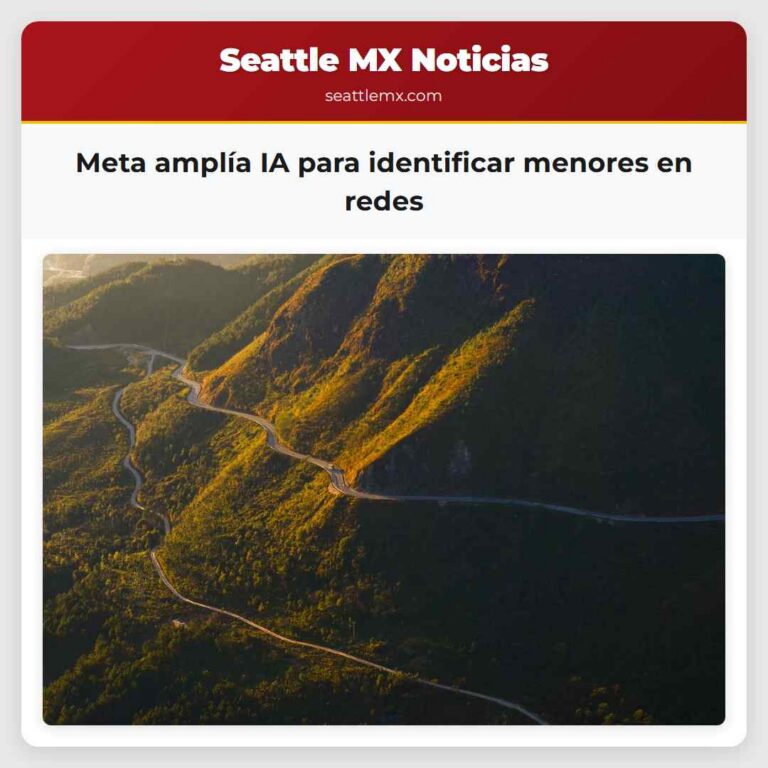 Meta amplía IA para identificar menores en redes