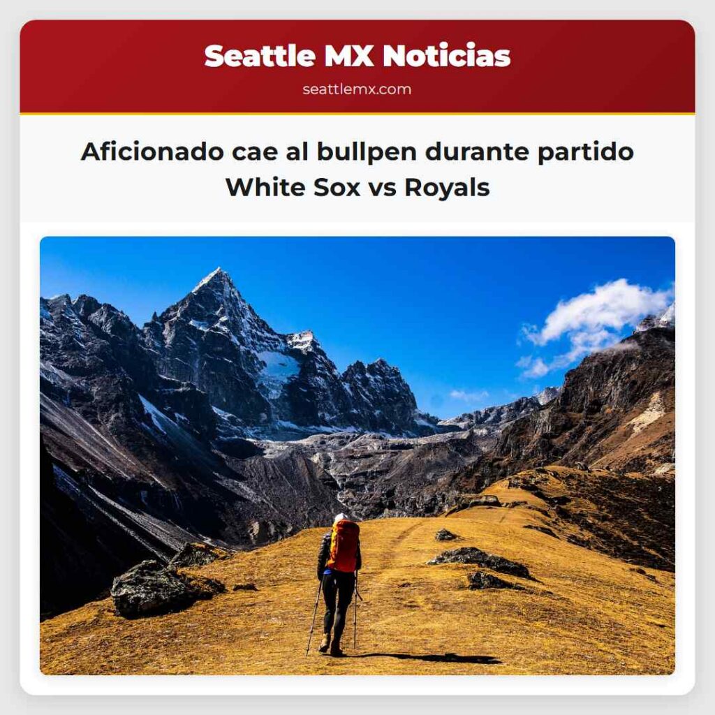 Noticias De Seattle 2 Aficionado cae al bullpen durante partido White