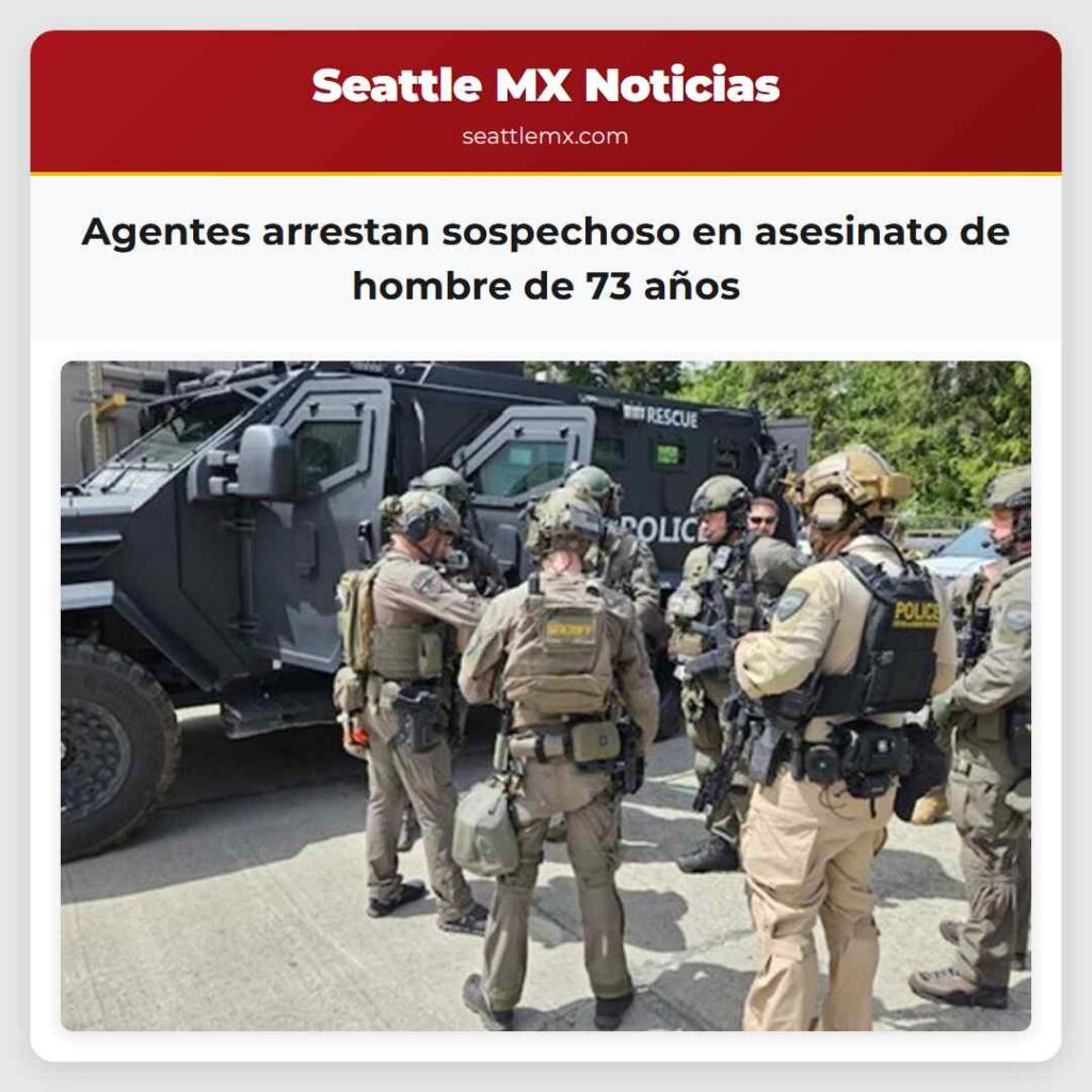 Agentes arrestan sospechoso en asesinato de