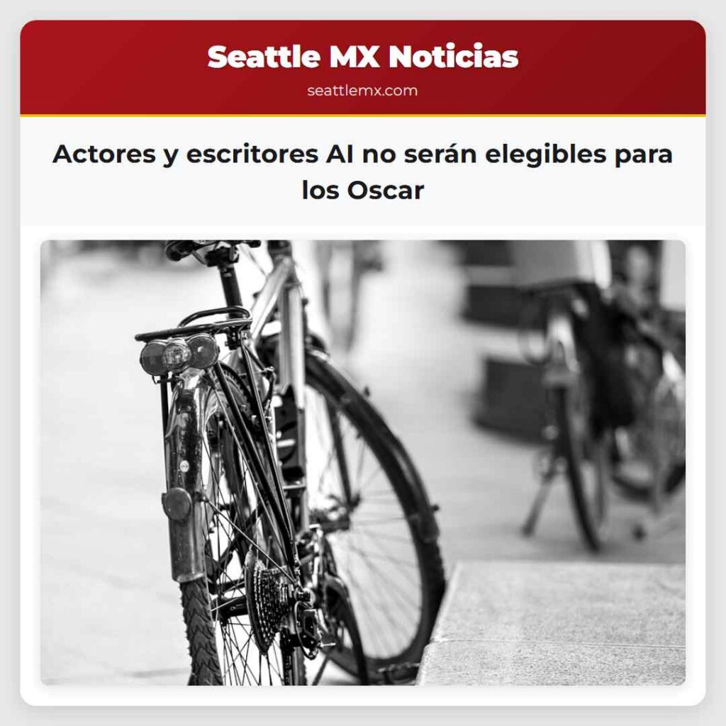 Actores y escritores AI no serán elegibles para