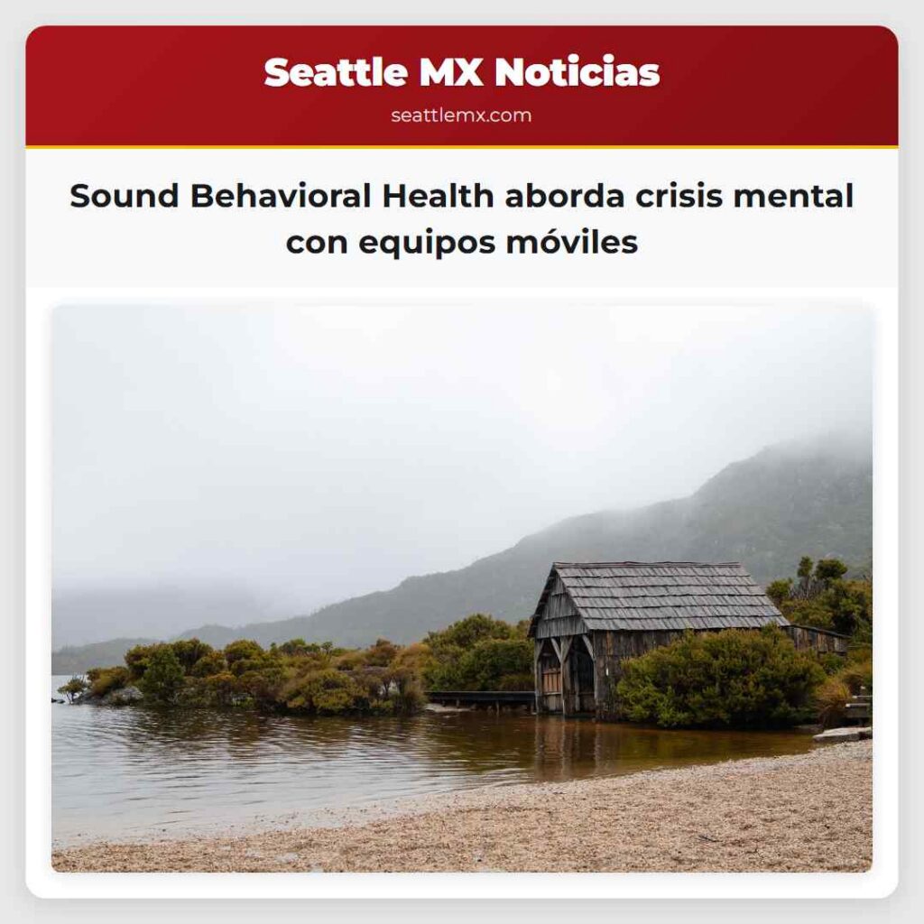 Sound Behavioral Health aborda crisis mental con