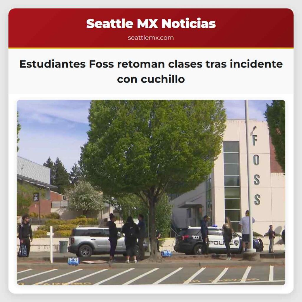 Estudiantes Foss retoman clases tras incidente