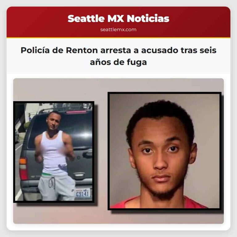Policía de Renton arresta a acusado tras seis años de fuga