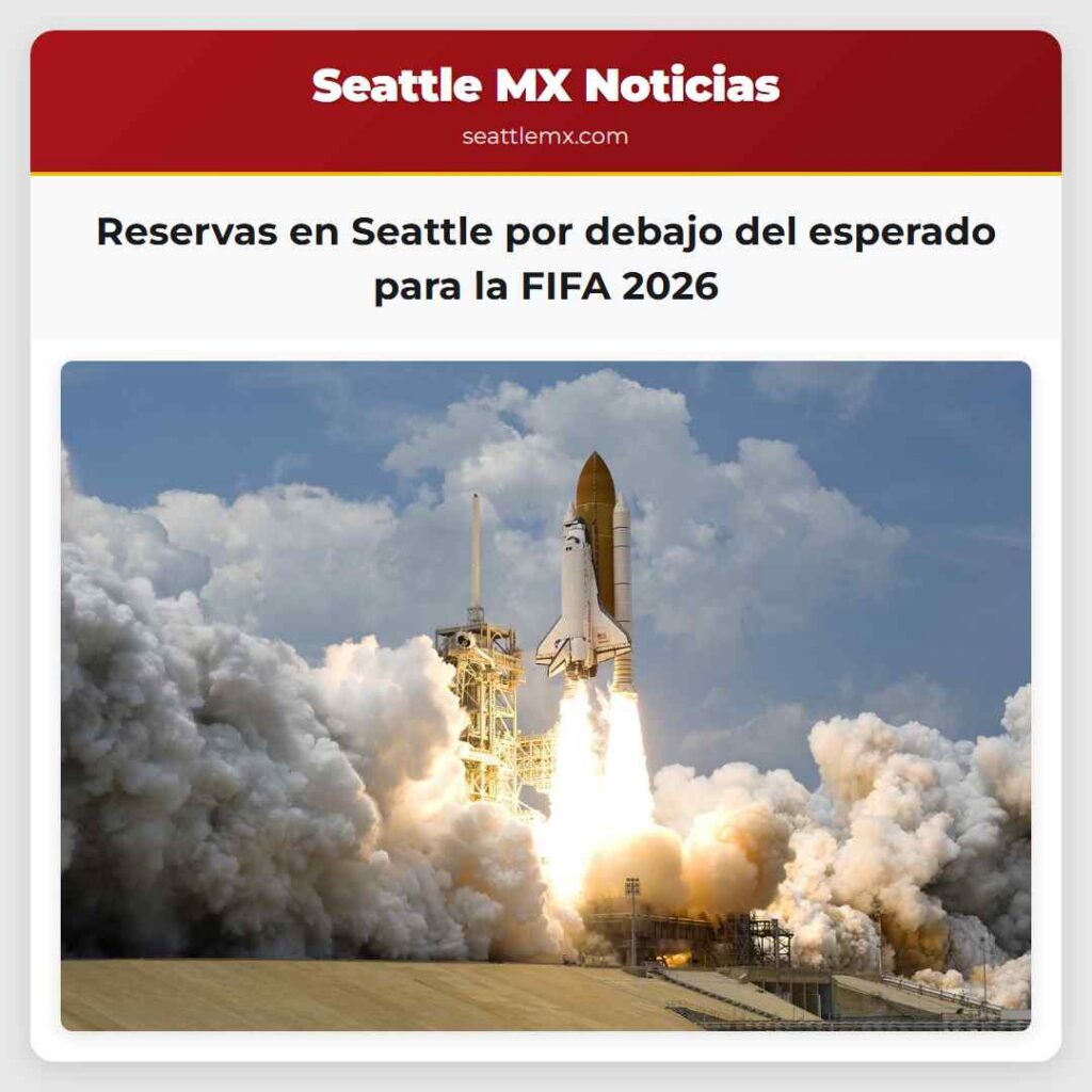 Reservas en Seattle por debajo del esperado para