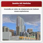 Incendio en taller de chatarrería de Graham causa explosiones