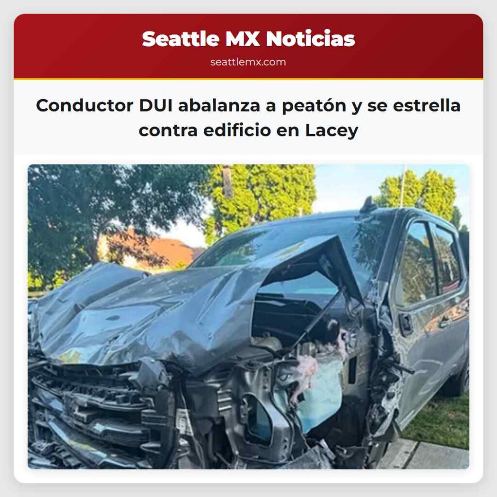 Conductor DUI abalanza a peatón y se estrella