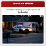 Hombre detenido por robo de correo en Snohomish