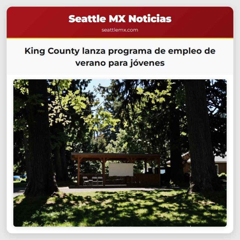 King County lanza programa de empleo de verano para jóvenes