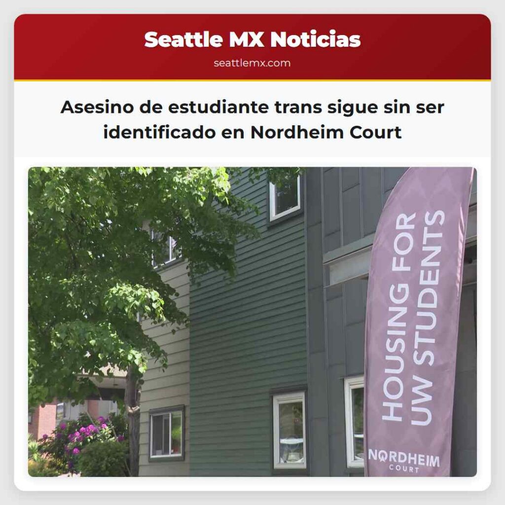 Asesino de estudiante trans sigue sin ser