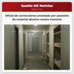 Oficial de correcciones arrestado por posesión de material abusivo contra menores