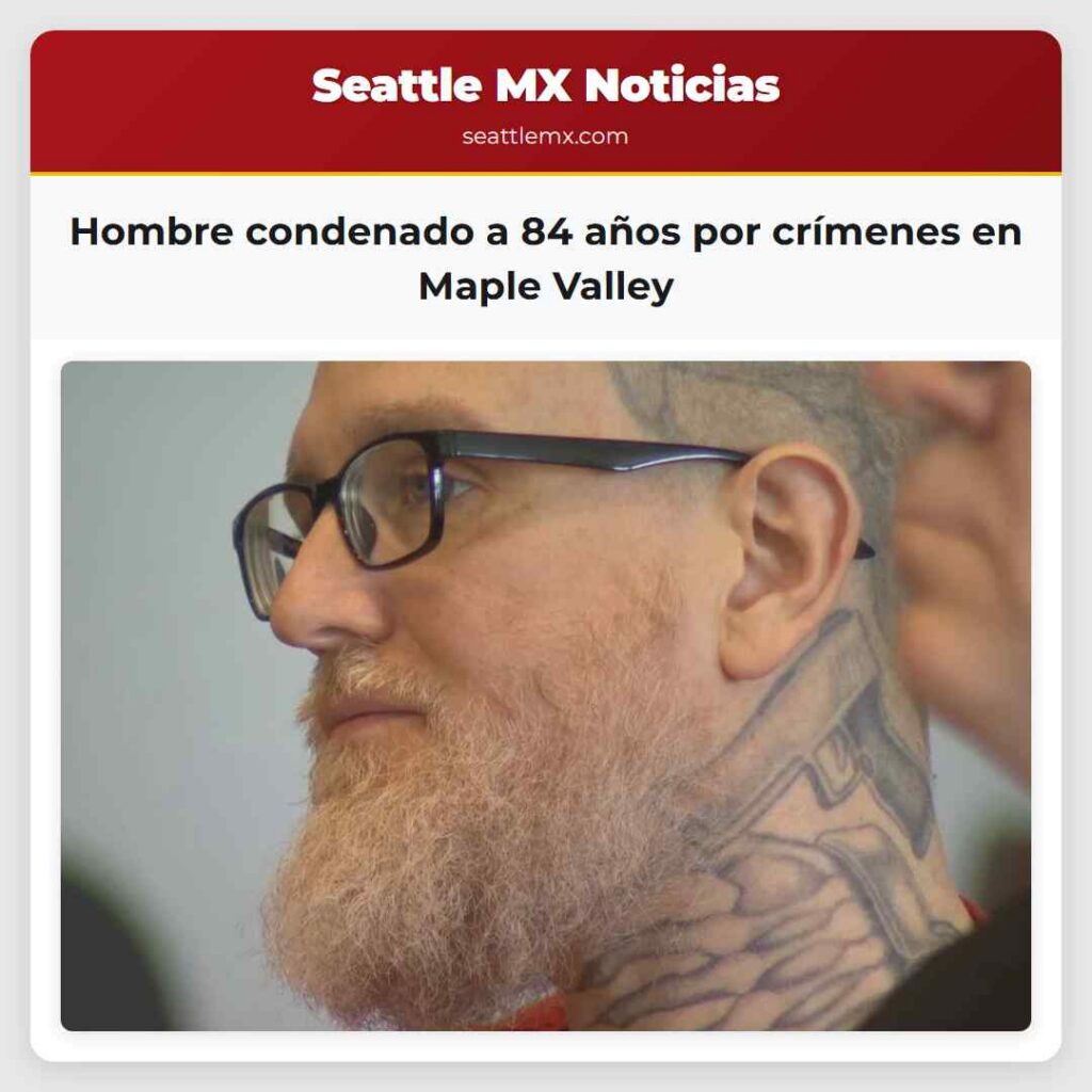 Hombre condenado a 84 años por crímenes en Maple
