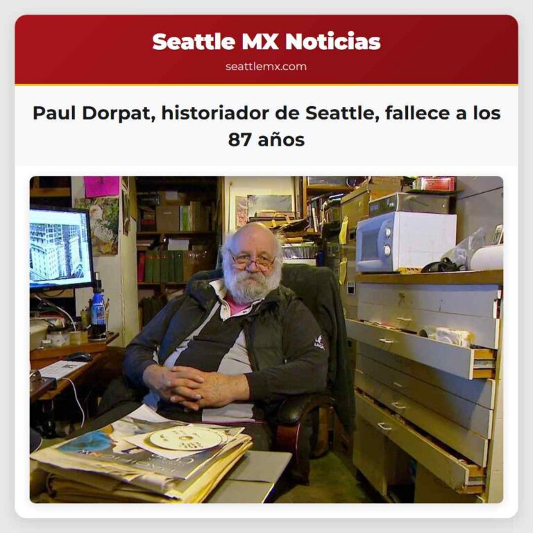 Paul Dorpat historiador de Seattle fallece a los 87 años